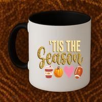 Tis The Season Fall Lover Cute Coffee Mug thumb 2
