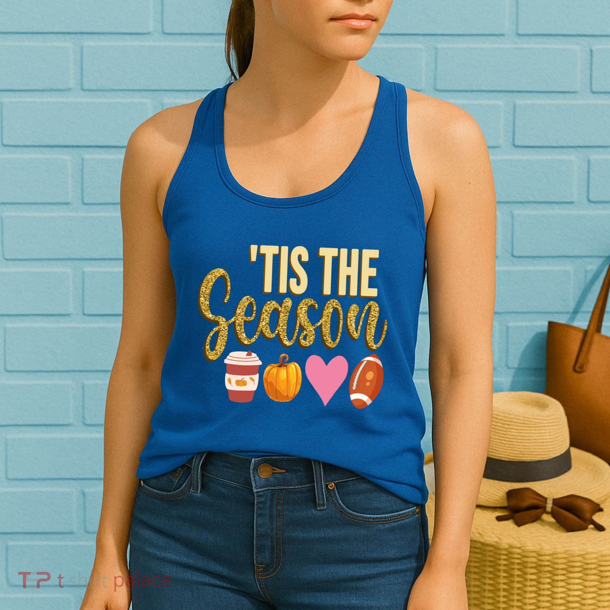 Tis The Season Fall Lover Cute Women's Tank Top