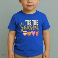 Tis The Season Fall Lover Cute Toddler T-Shirt thumb 2