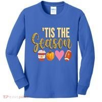 Tis The Season Fall Lover Cute Kids Long Sleeve Shirt thumb 0