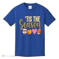 Tis The Season Fall Lover Cute Kids T-Shirt thumb 0