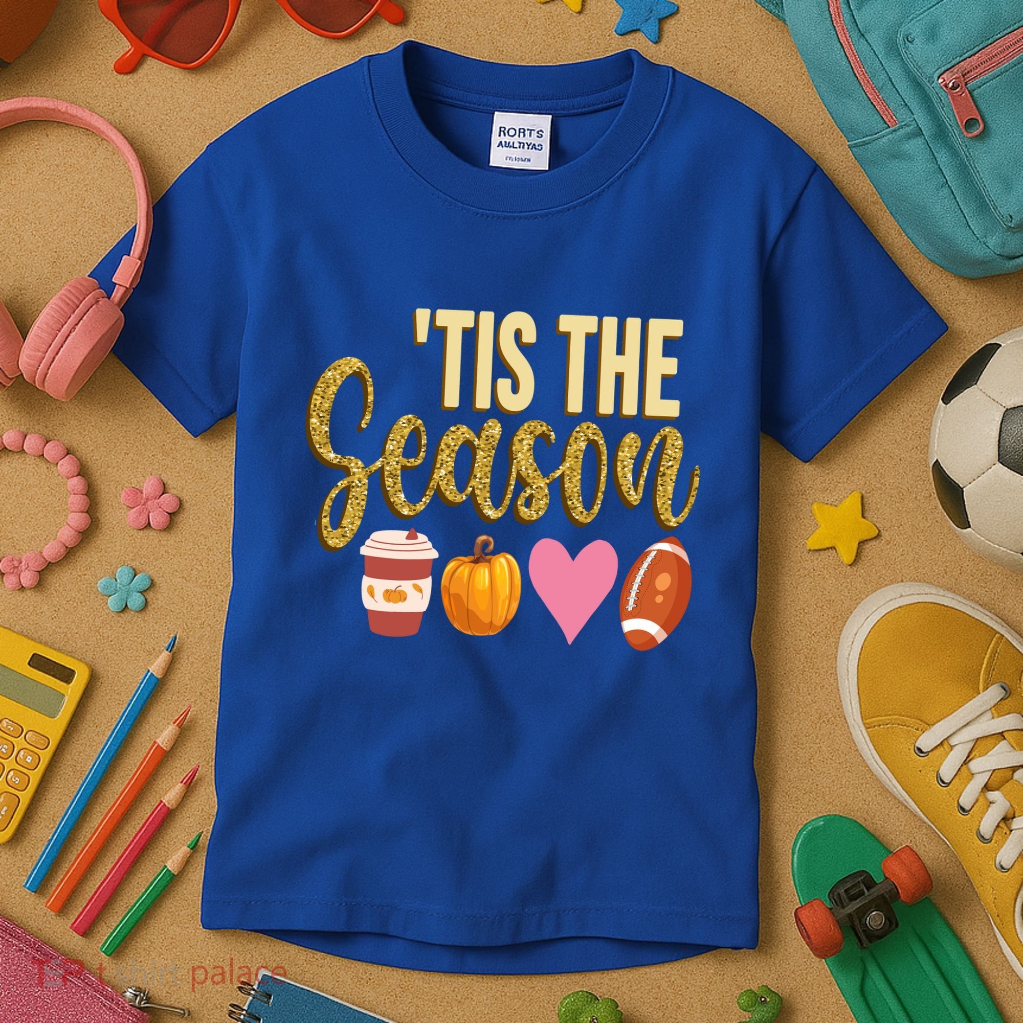 Tis The Season Fall Lover Cute Kids T-Shirt