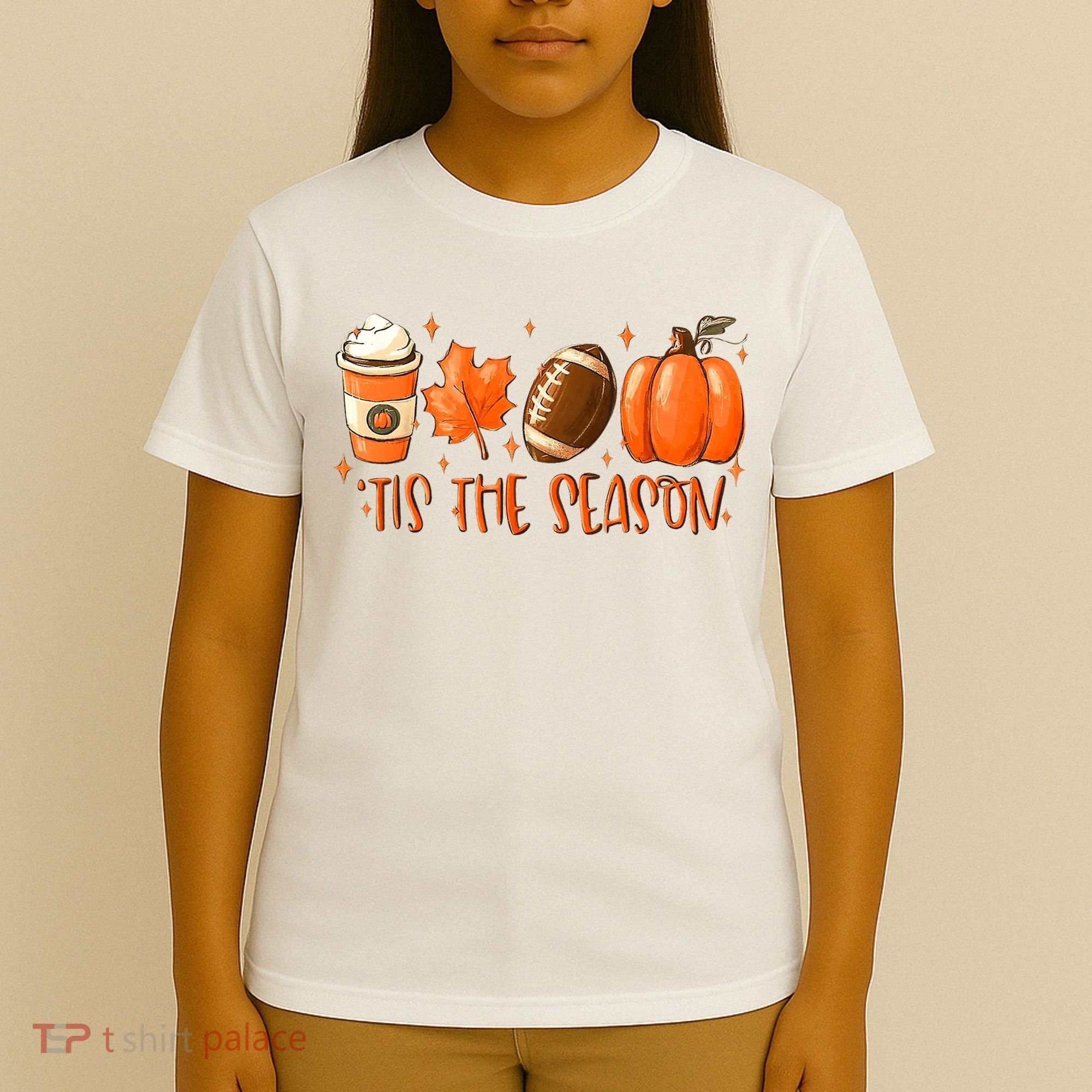 Tis The Season Football Football Fall Thanksgiving T-Shirt