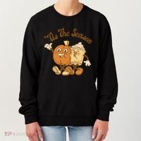 Tis The Season Pumpkin Latte Autumn Women's Sweatshirt thumb 0
