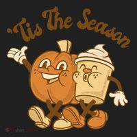Tis The Season Pumpkin Latte Autumn Women's Sweatshirt thumb 2