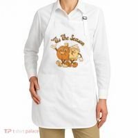 Tis The Season Pumpkin Latte Autumn Apron thumb 2
