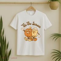 Tis The Season Pumpkin Latte Autumn T-Shirt thumb 2