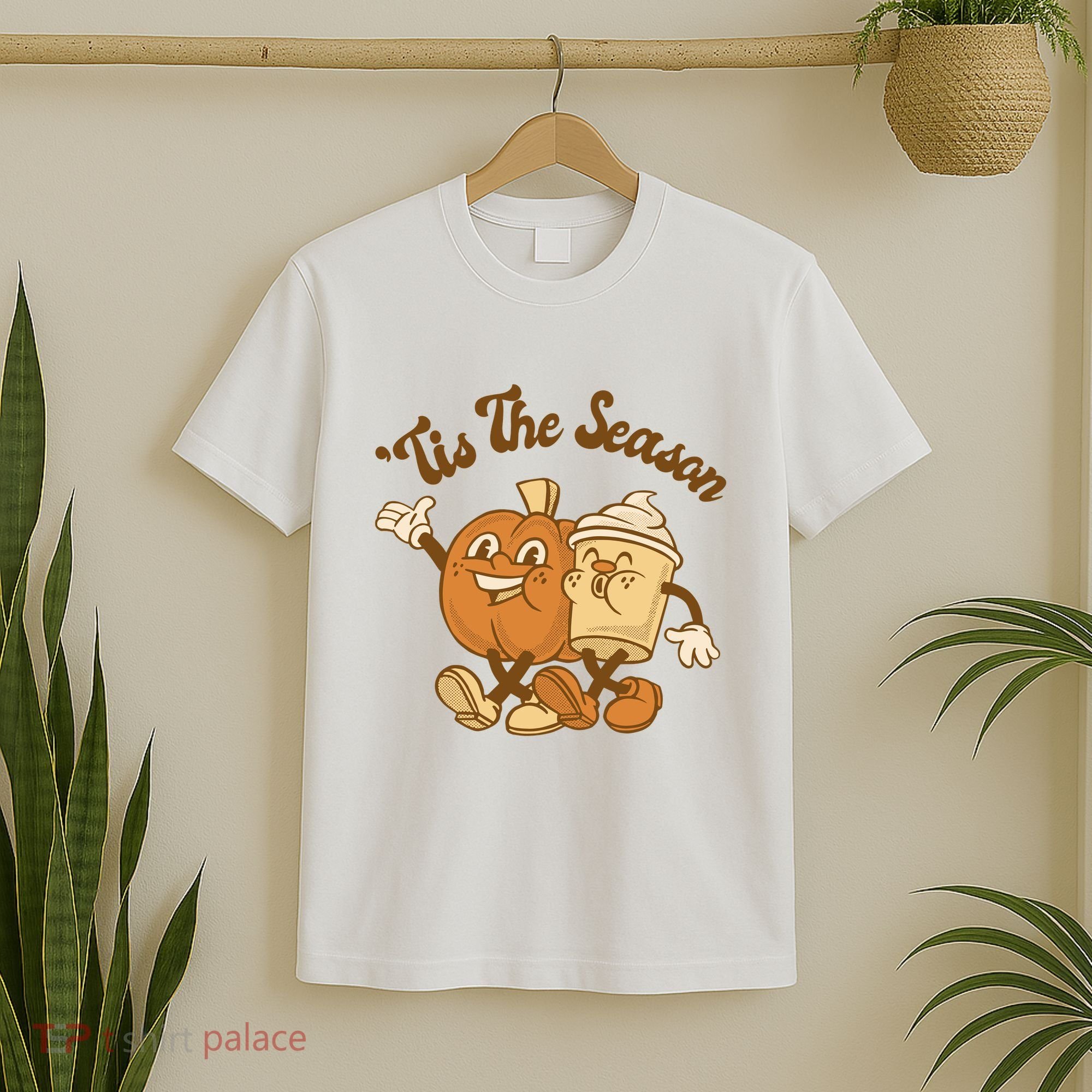 Tis The Season Pumpkin Latte Autumn T-Shirt