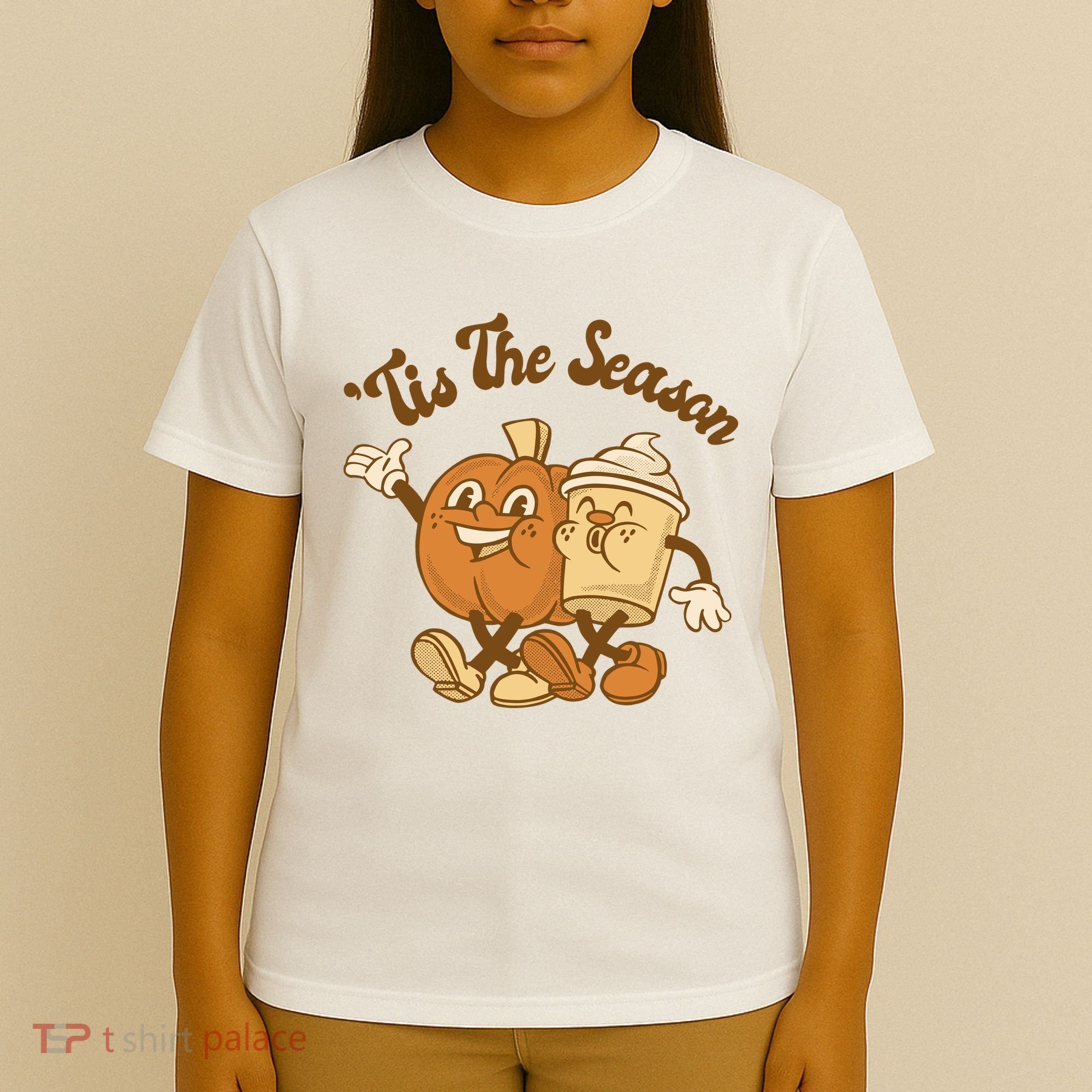 Tis The Season Pumpkin Latte Autumn T-Shirt