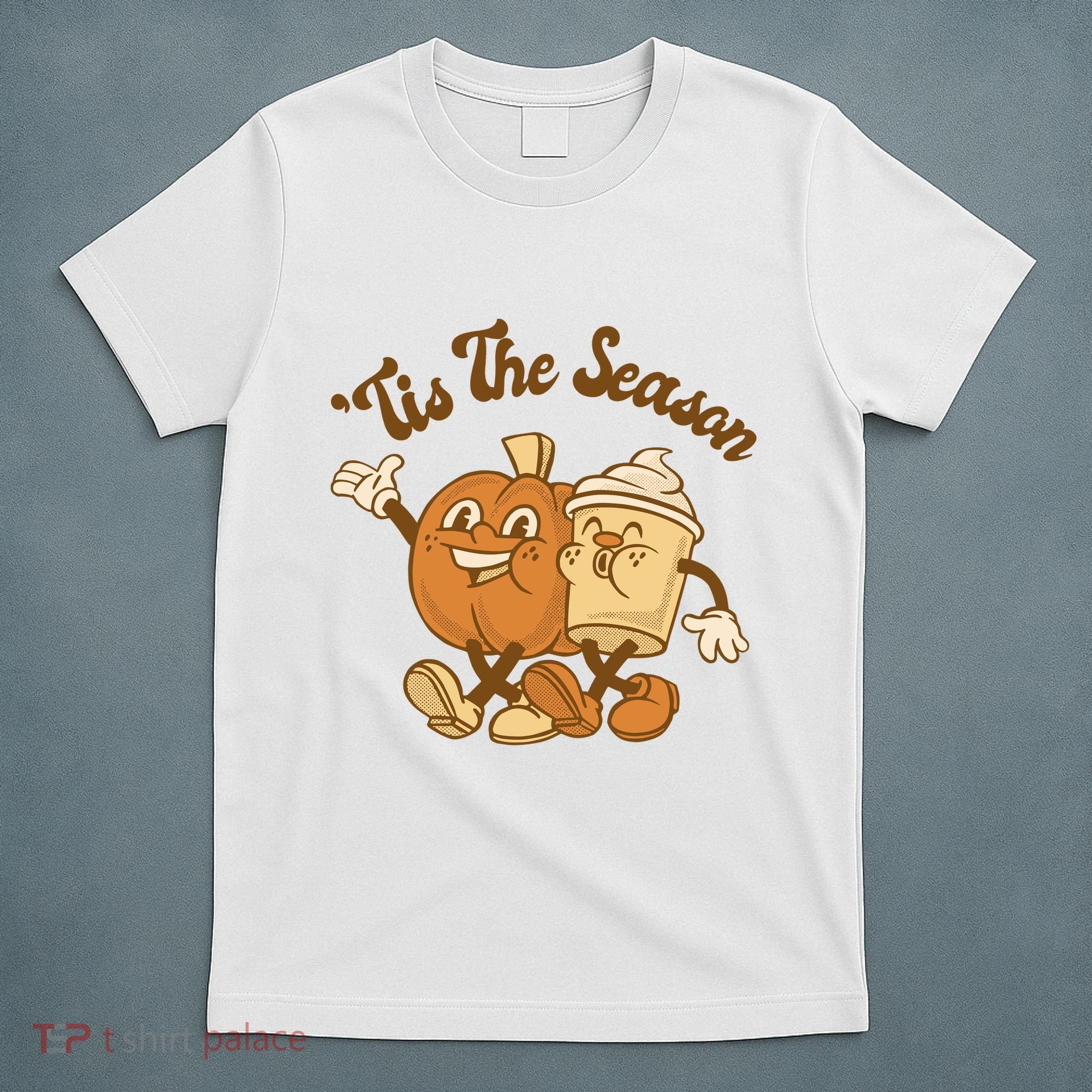 Tis The Season Pumpkin Latte Autumn T-Shirt