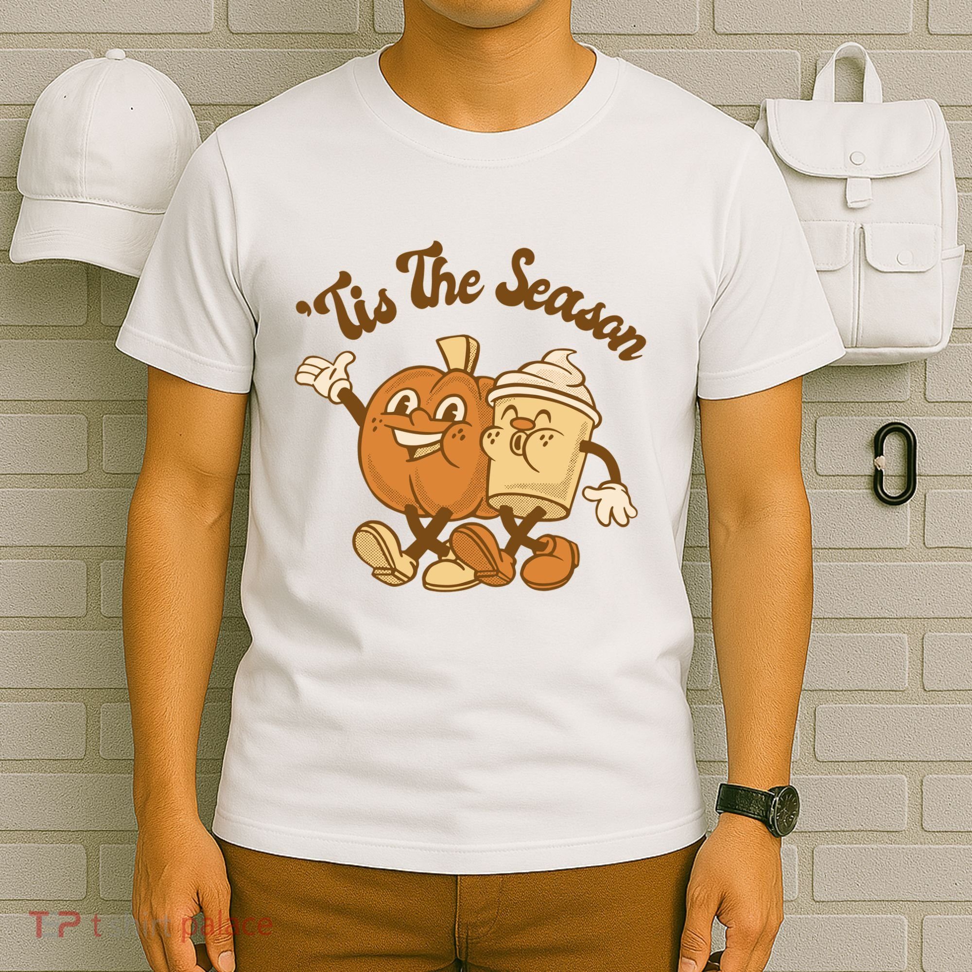 Tis The Season Pumpkin Latte Autumn T-Shirt