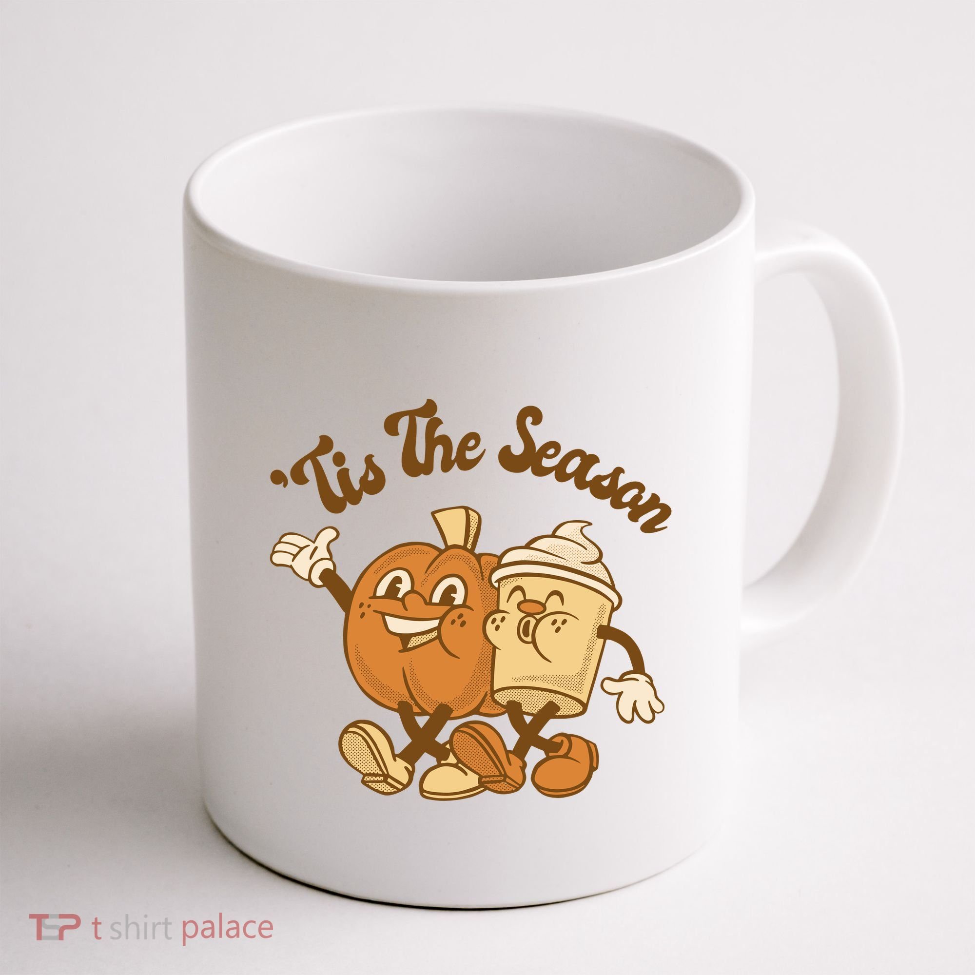 Tis The Season Pumpkin Latte Autumn Coffee Mug