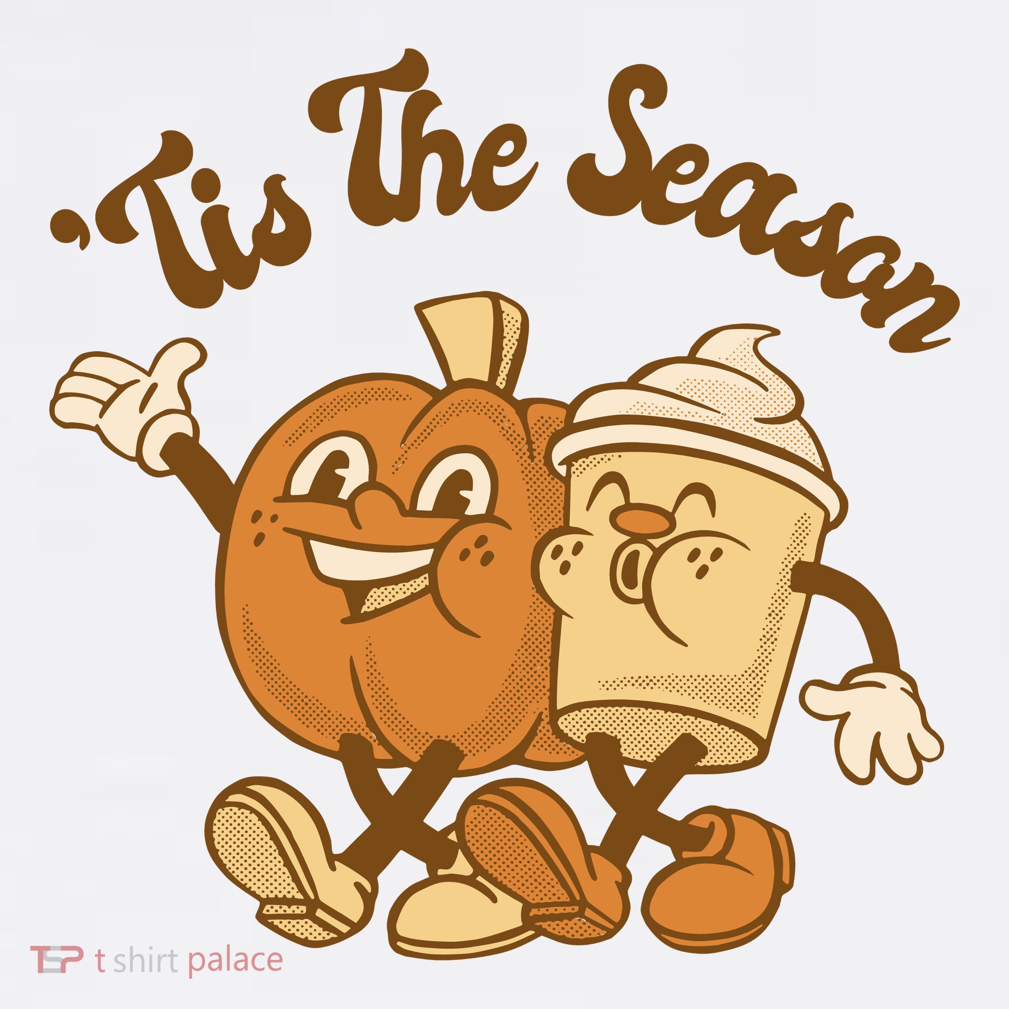 Tis The Season Pumpkin Latte Autumn Women's Tank Top