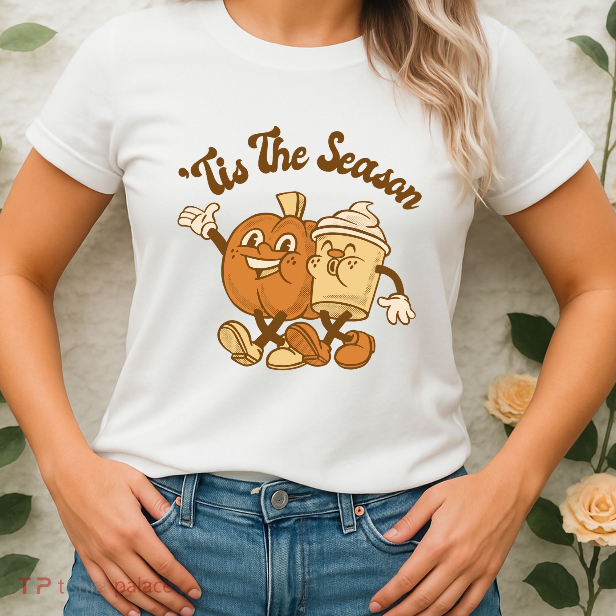 Tis The Season Pumpkin Latte Autumn Women's T-Shirt