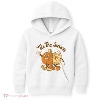 Tis The Season Pumpkin Latte Autumn Kids Hoodie thumb 0