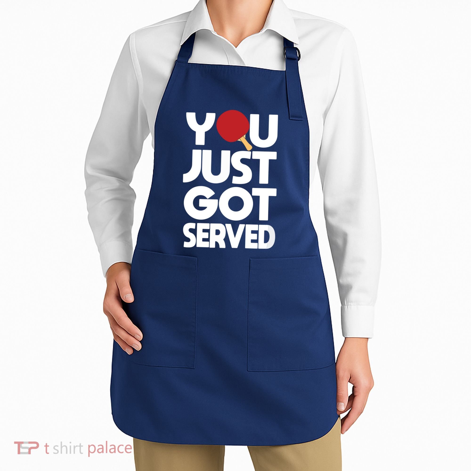 Table Tennis Shirts For Men Butterfly Ping Pong Tee Apron