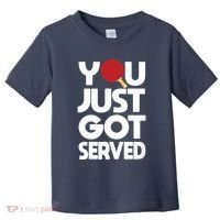 Table Tennis Shirts For Men Butterfly Ping Pong Tee Toddler T-Shirt thumb 0