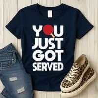 Table Tennis Shirts For Men Butterfly Ping Pong Tee Women's T-Shirt thumb 3
