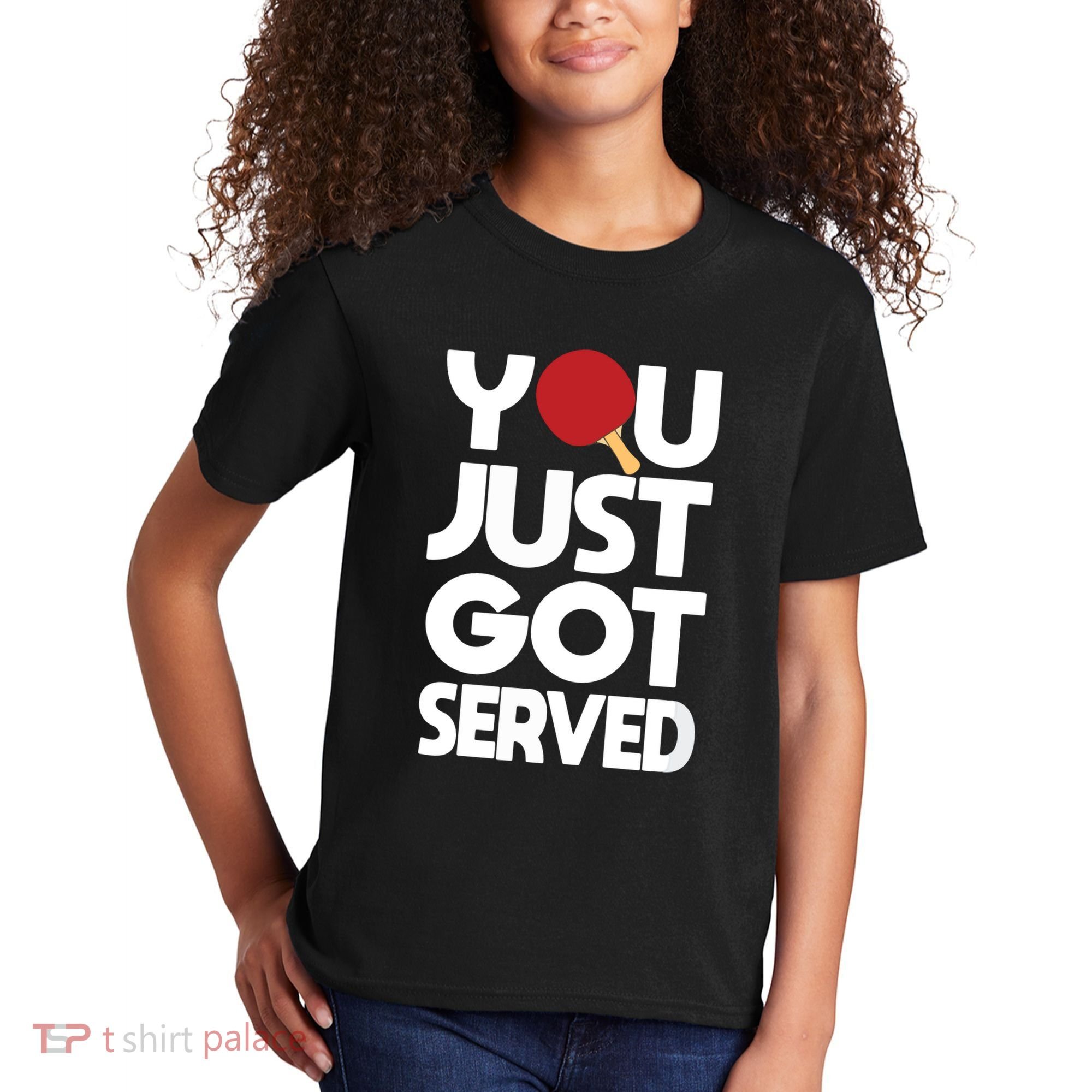 Table Tennis Shirts For Men Butterfly Ping Pong Tee Kids T-Shirt