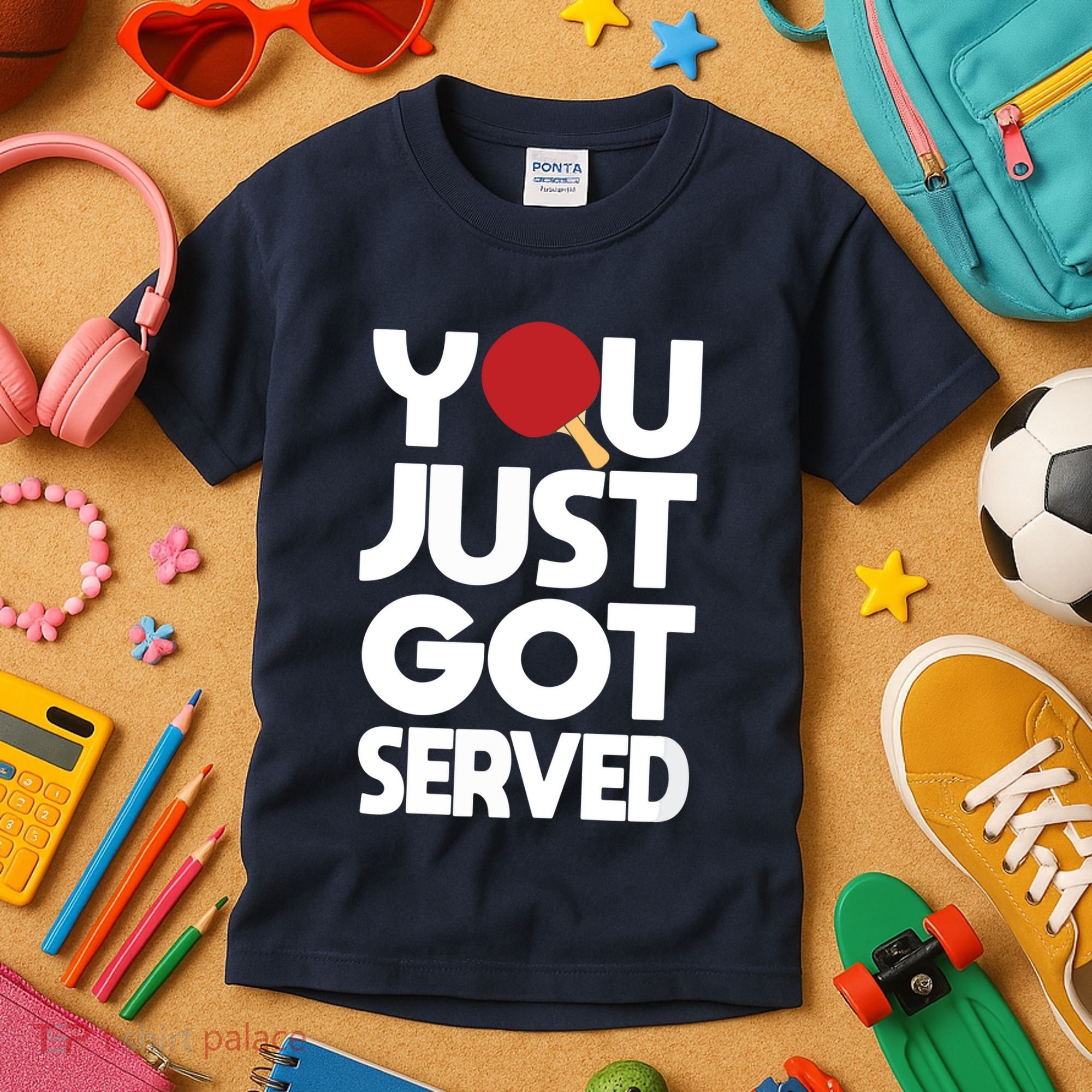 Table Tennis Shirts For Men Butterfly Ping Pong Tee Kids T-Shirt
