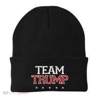 Team Trump Shirts Maga Trump Support Republican Beanie thumb 0