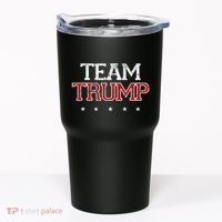 Team Trump Shirts Maga Trump Support Republican Tumbler thumb 0