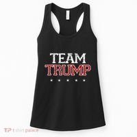 Team Trump Shirts Maga Trump Support Republican Women's Tank Top thumb 0