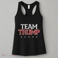 Team Trump Shirts Maga Trump Support Republican Women's Tank Top thumb 3