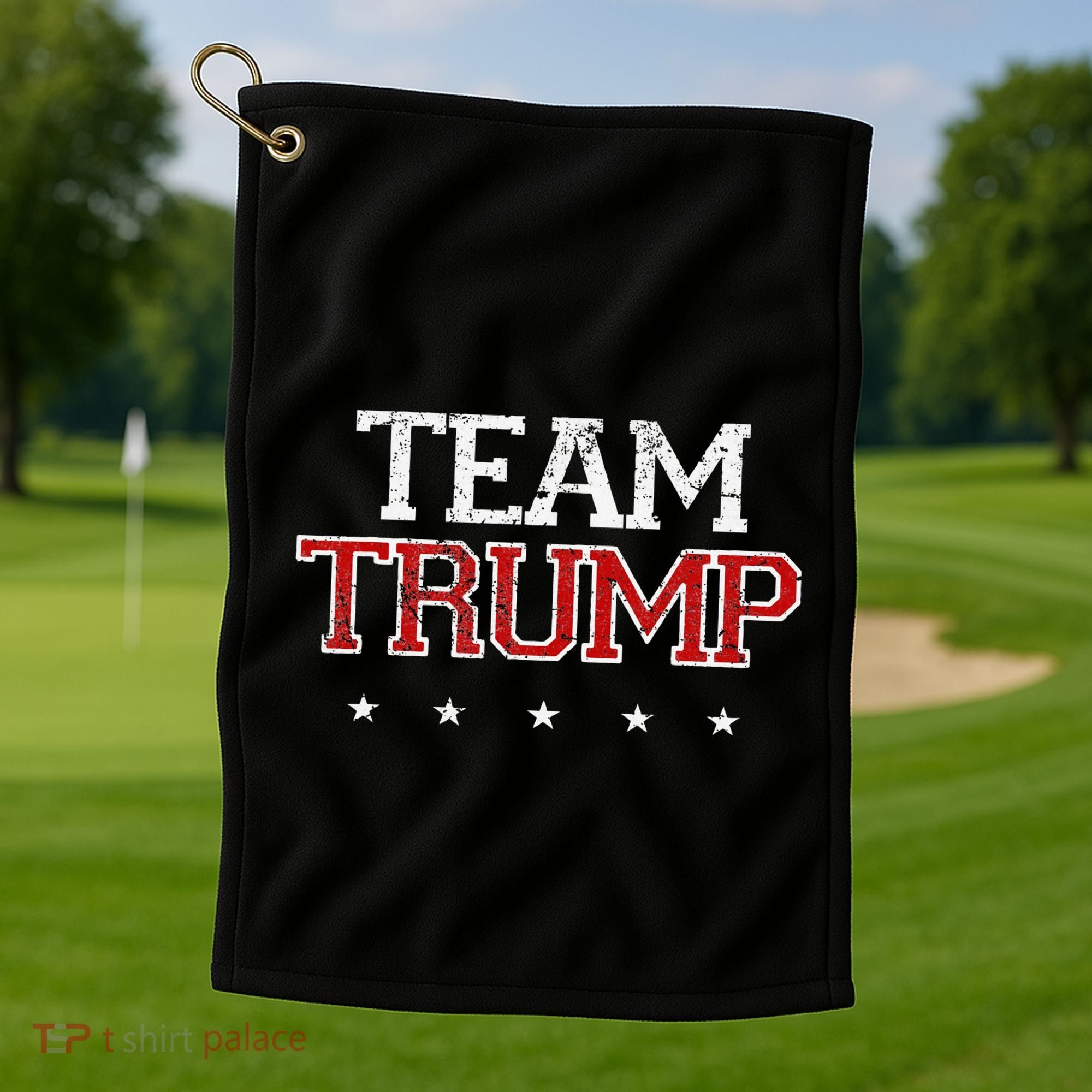 Team Trump Shirts Maga Trump Support Republican Golf Towel