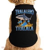 Tralalero Tralala Shark Meme Doggie Tank thumb 0