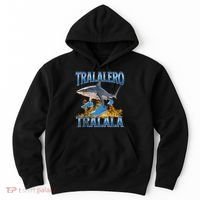 Tralalero Tralala Shark Meme Hoodie thumb 0