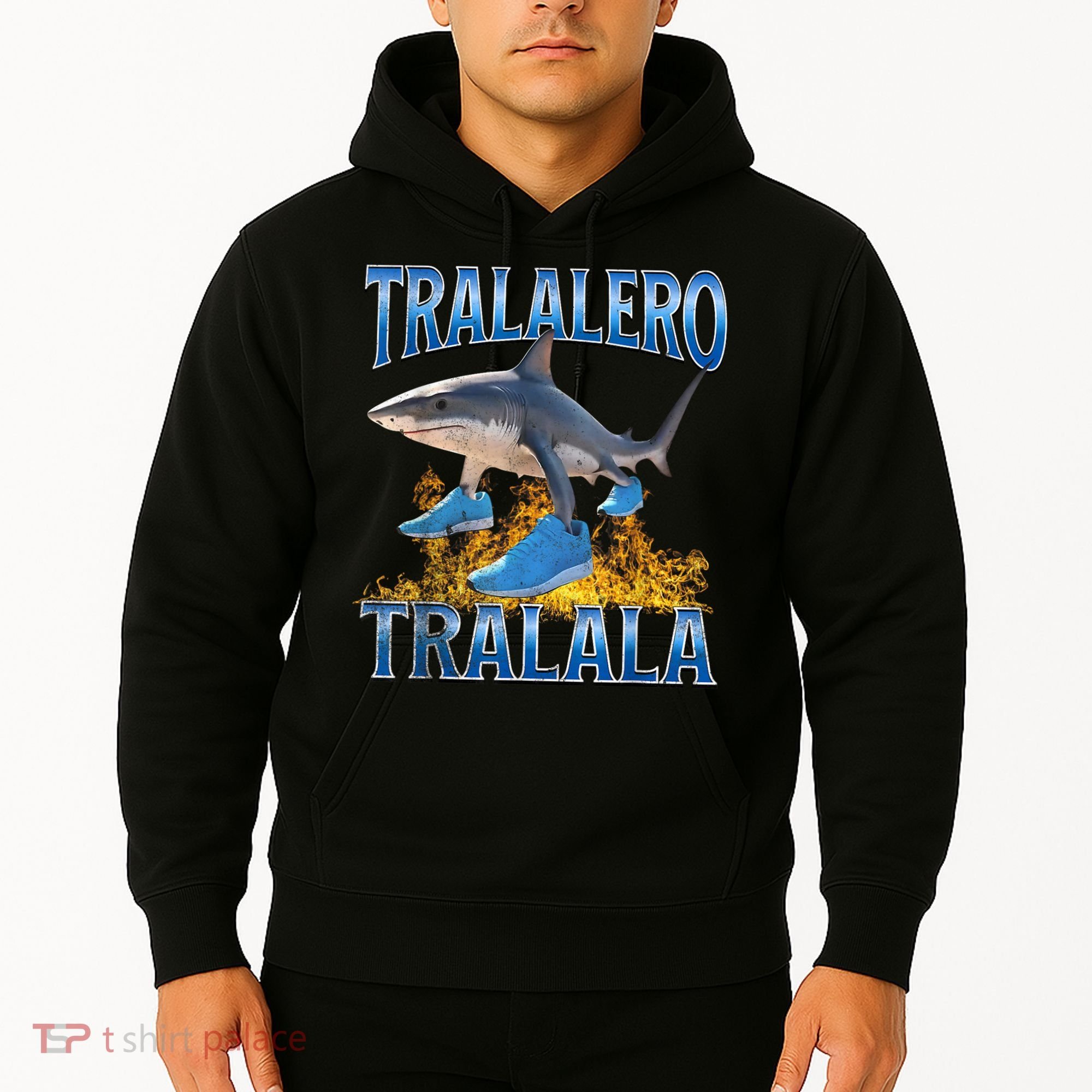 Tralalero Tralala Shark Meme Hoodie