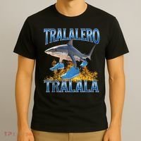Tralalero Tralala Shark Meme T-Shirt thumb 3