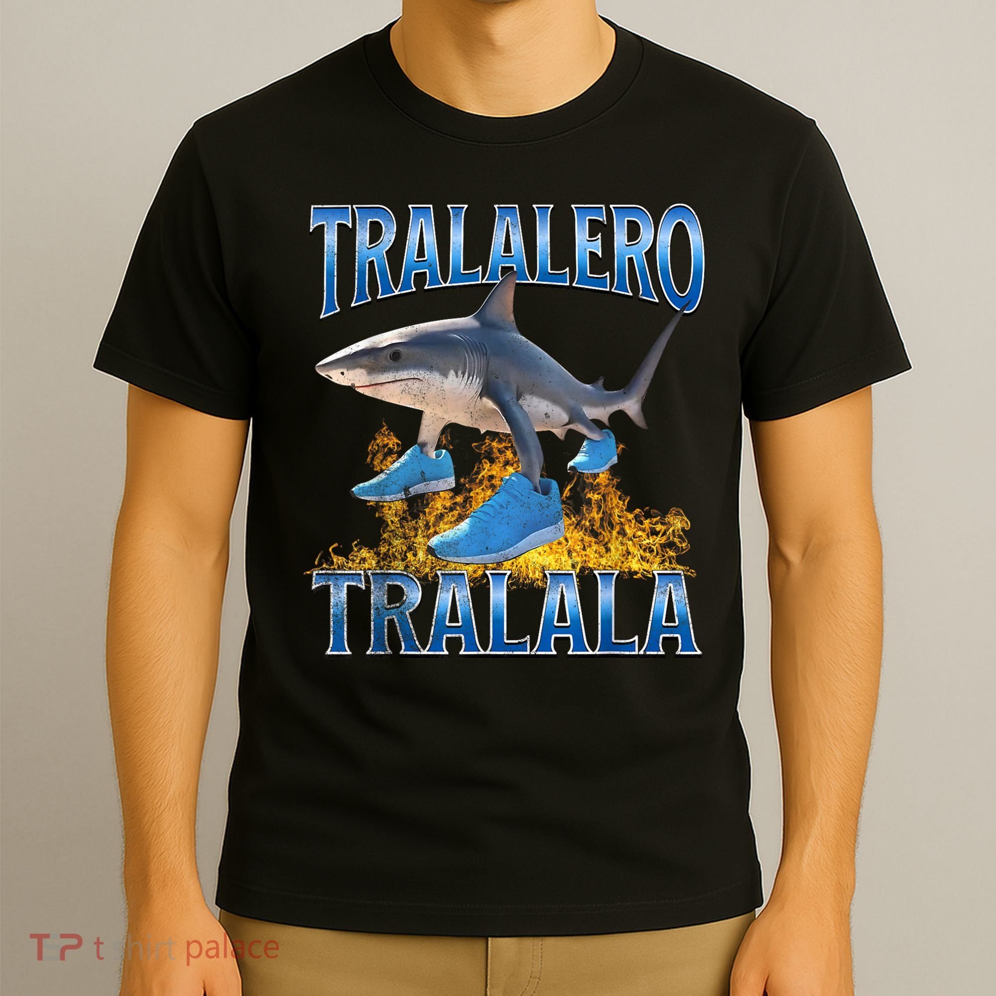 Tralalero Tralala Shark Meme T-Shirt