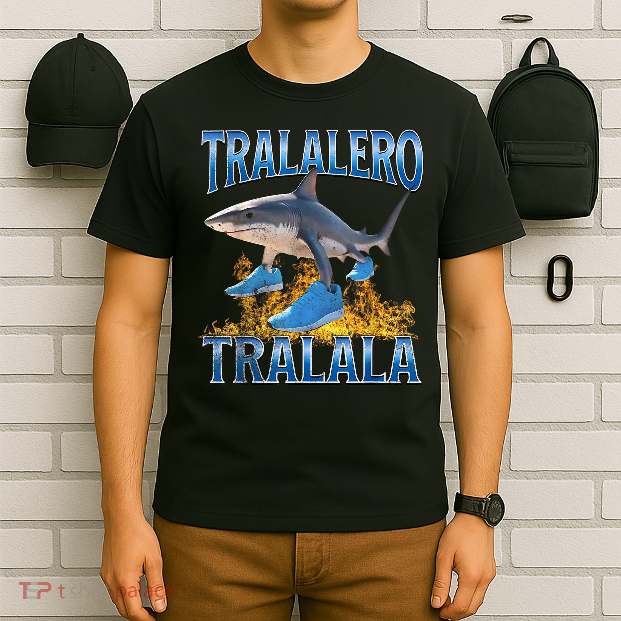 Tralalero Tralala Shark Meme T-Shirt
