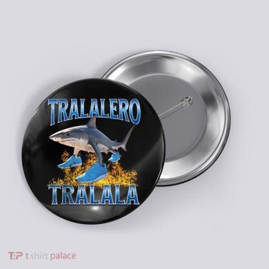 Tralalero Tralala Shark Meme Button