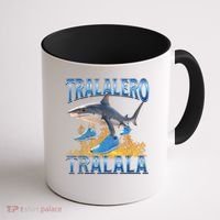Tralalero Tralala Shark Meme Coffee Mug thumb 1