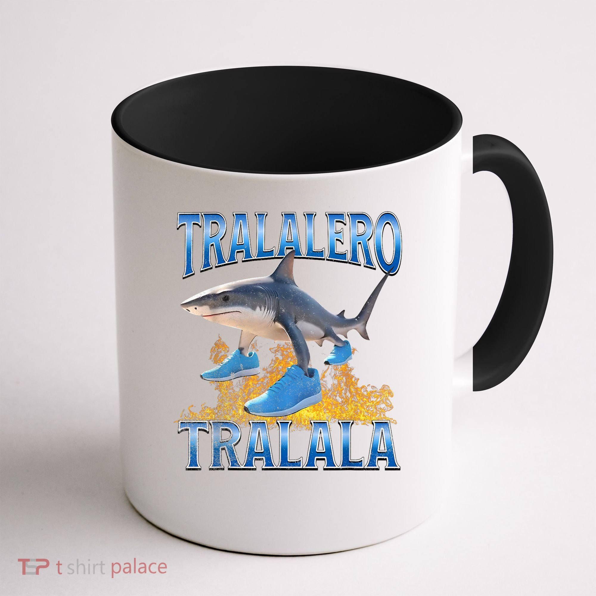 Tralalero Tralala Shark Meme Coffee Mug