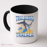 Tralalero Tralala Shark Meme Coffee Mug thumb 0