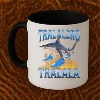 Tralalero Tralala Shark Meme Coffee Mug thumb 2