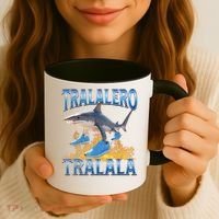 Tralalero Tralala Shark Meme Coffee Mug thumb 3