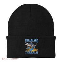 Tralalero Tralala Shark Meme Beanie thumb 0