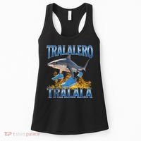 Tralalero Tralala Shark Meme Women's Tank Top thumb 0