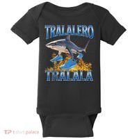 Tralalero Tralala Shark Meme Baby Bodysuit thumb 0