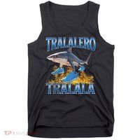 Tralalero Tralala Shark Meme Tank Top thumb 0