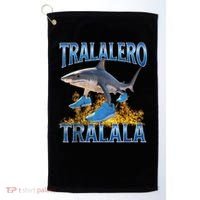 Tralalero Tralala Shark Meme Golf Towel thumb 0