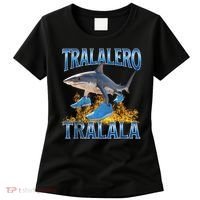 Tralalero Tralala Shark Meme Women's T-Shirt thumb 0