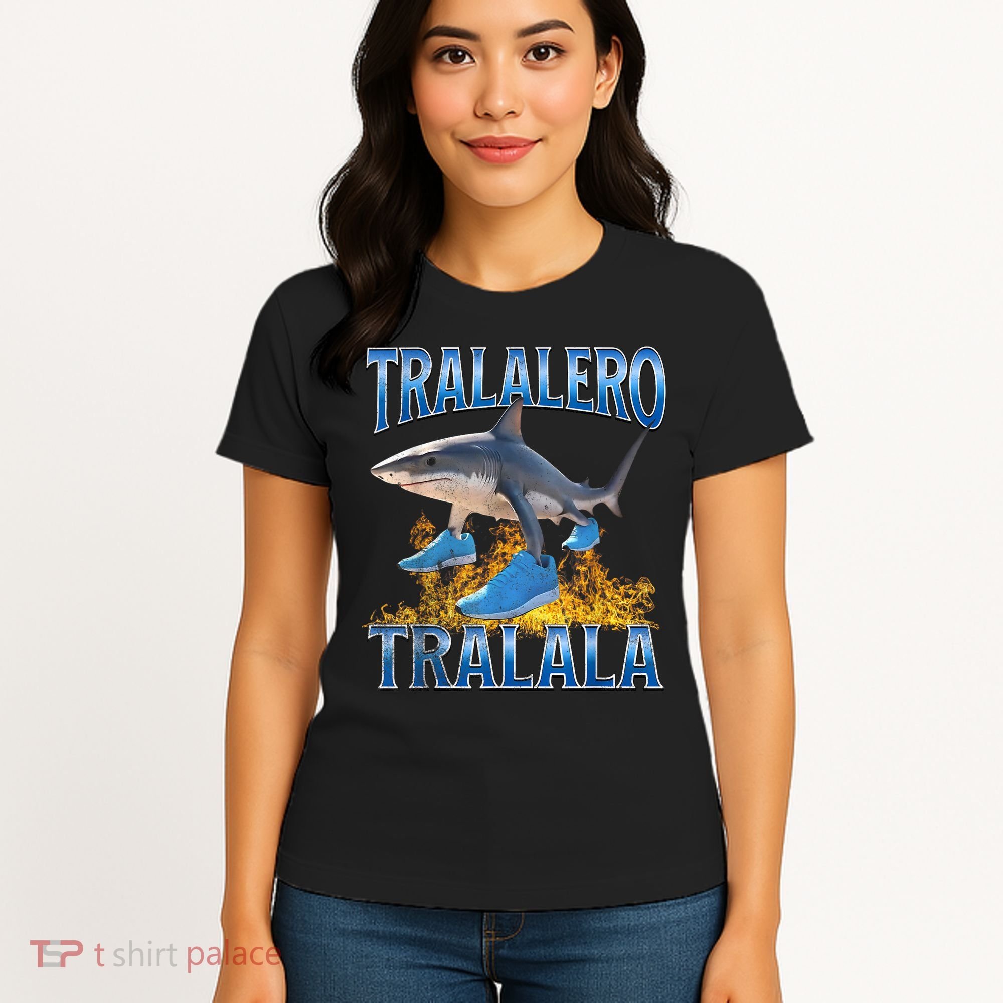 Tralalero Tralala Shark Meme Women's T-Shirt