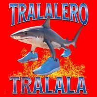 Tralalero Tralala Shark Meme Santa Hat thumb 1