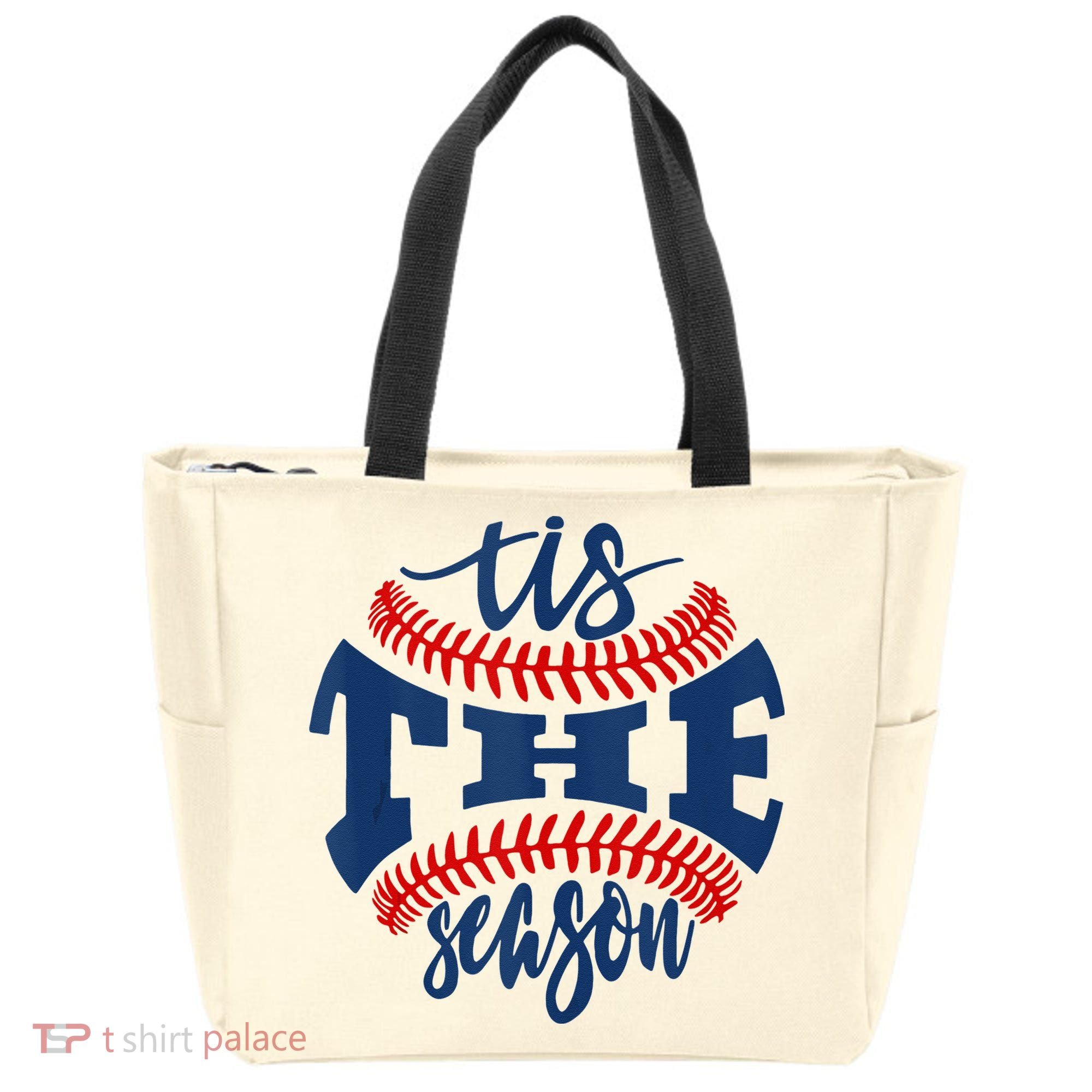 Tis The Season Baseball Softball Lovers Tote Bag